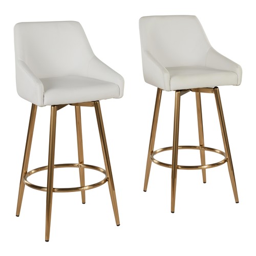 Hannah 30" Fixed-height Barstool - Set Of 2
